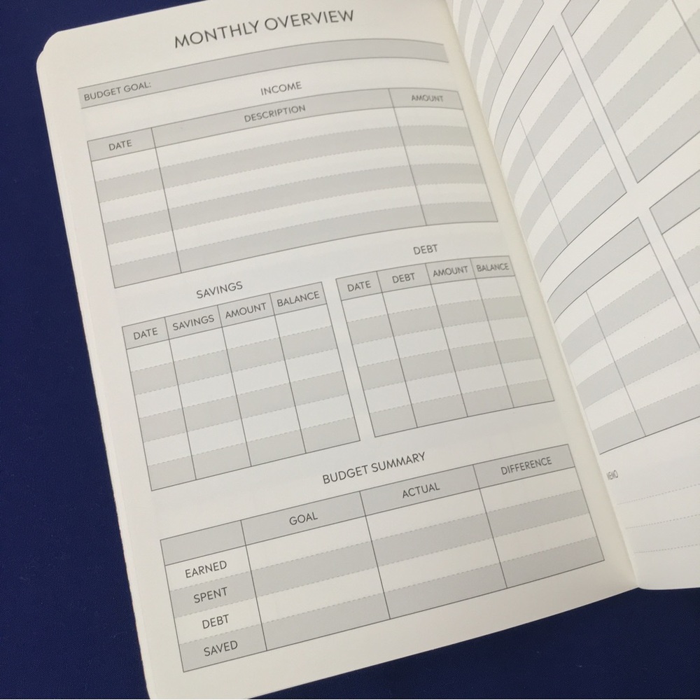 Budget Planner Notebook & Sticker Sheet Set - Picture 9 of 14